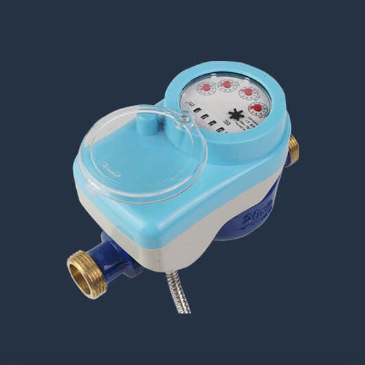 Wired Remote Valve Control Water Meter