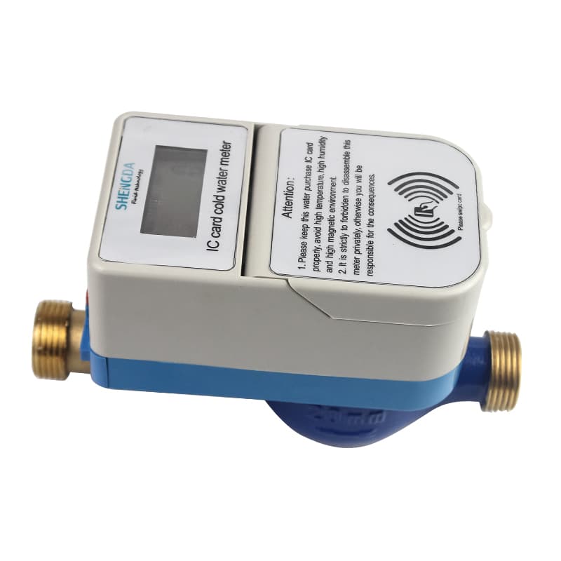 Multiple IC Card Prepaid Water Meter