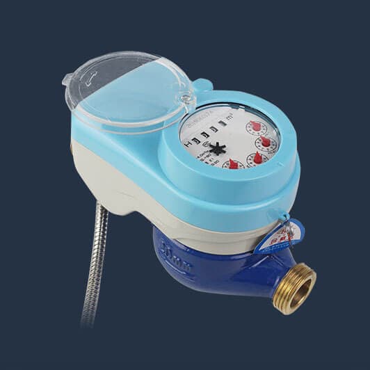 Wired Remote Valve Control Water Meter